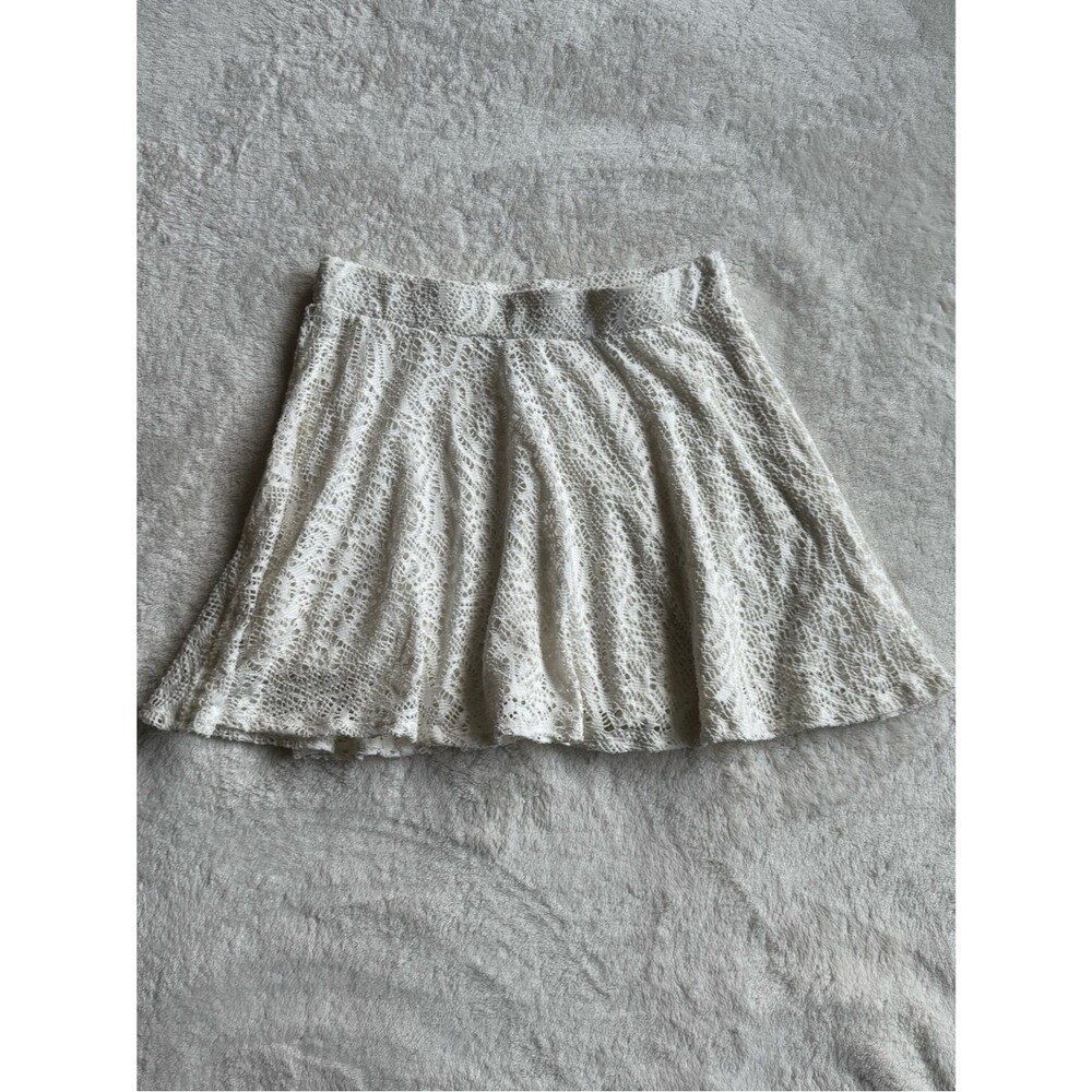 Aeropostale Women's White Skirt